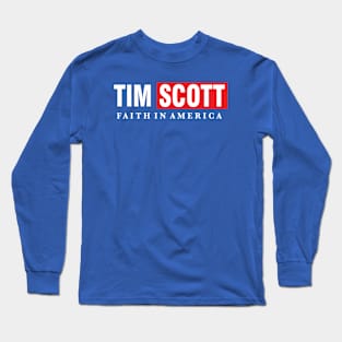 Tim Scott For President Long Sleeve T-Shirt